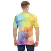 Trumpeter's Tuneful Twirls  Men's Crew Neck T-Shirt